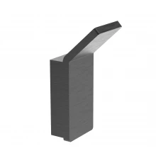 Крючок для ванной WONZON & WOGHAND LOTTE, Темный графит (WW-8315A-BGM)