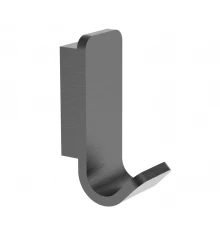Крючок для ванной WONZON & WOGHAND LOTTE, Темный графит (WW-8315-BGM)