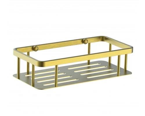 Полка для ванной WONZON & WOGHAND, Брашированное золото (WW-4131-BG)