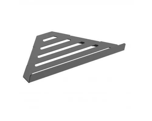 Полка для ванной угловая WONZON & WOGHAND, Темный графит (WW-6132-BGM)