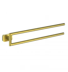 Полотенцедержатель поворотный WONZON & WOGHAND GRAFFITY, Брашированное золото (WW-9331-BG)