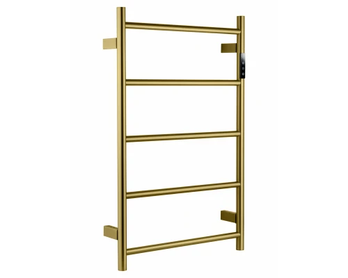 Полотенцесушитель электрический WONZON & WOGHAND BONN, Брашированное золото (WW-AL405-BG)