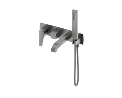 Смеситель для ванны встраиваемый WONZON & WOGHAND FLEX, Темный графит (WW-88889072-BGM)