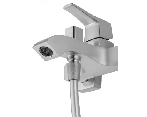 Смеситель для ванны с душем WONZON & WOGHAND FLEX, Брашированный никель (WW-88037072-BN)