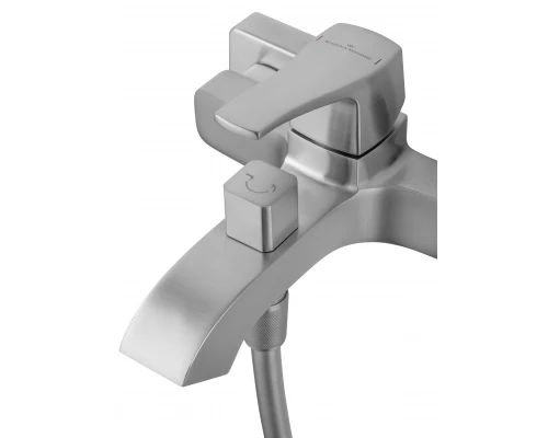 Смеситель для ванны с душем WONZON & WOGHAND FLEX, Брашированный никель (WW-88037072-BN)