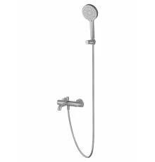 Смеситель для ванны с душем WONZON & WOGHAND STICK, Брашированный никель (WW-88639017-BN)