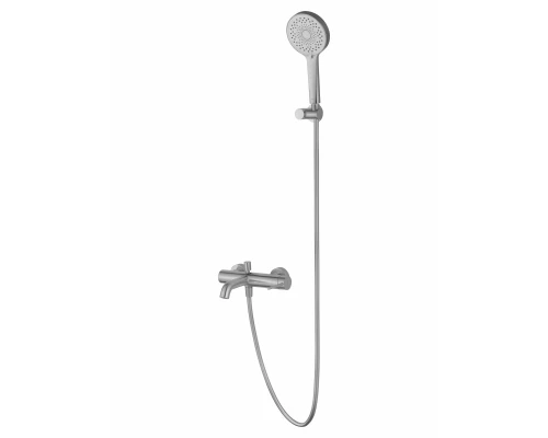Смеситель для ванны с душем WONZON & WOGHAND STICK, Брашированный никель (WW-88639017-BN)