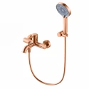 Смеситель для ванны с душем WONZON & WOGHAND TOR, Розовое золото (WW-88037073-RG)