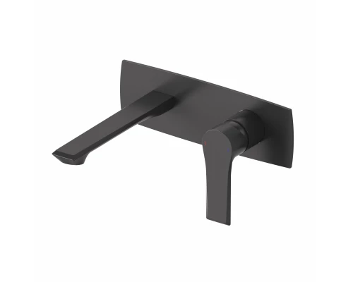 Смеситель для раковины встраиваемый WONZON & WOGHAND BRILLIANT, Черный матовый (WW-88869079-MB)