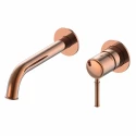 Смеситель для раковины встраиваемый WONZON & WOGHAND TOR, Розовое золото (WW-88869073-RG)