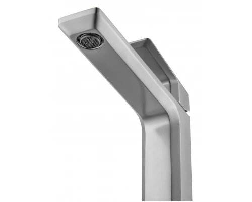 Смеситель для раковины высокий WONZON & WOGHAND DIAMOND, Брашированный никель (WW-88239011-BN)