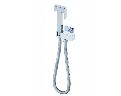 Смеситель с гигиеническим душем встраиваемый WONZON & WOGHAND, Хром (WW-88809904-CR)