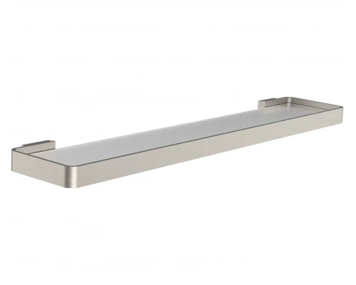 Стеклянная полка для ванной WONZON & WOGHAND LOTTE, Брашированный никель (WW-8327A-BN)