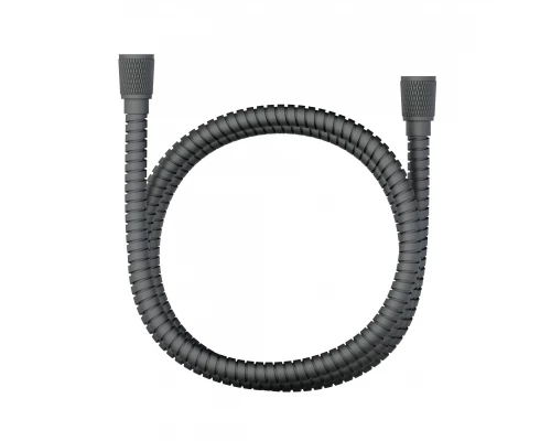 Шланг для душа в металлической оплётке 1800 мм WONZON & WOGHAND, Темный графит (WW-88RG02-1800-BGM)