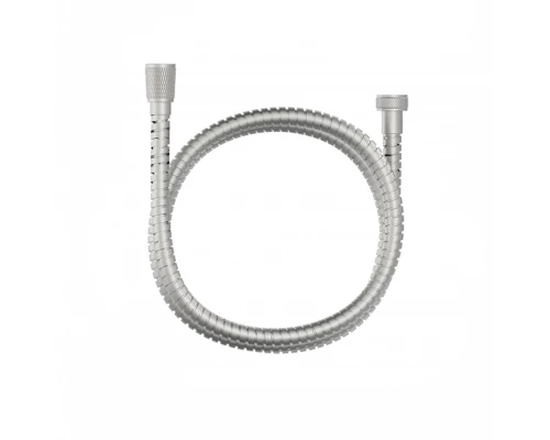 Шланг для душа в силиконовой оплётке 1200 мм WONZON & WOGHAND, Брашированный никель (WW-88RG03-1200-BN)