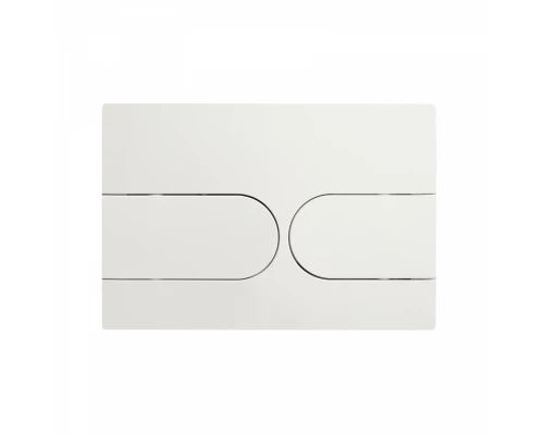 Кнопка смыва для инсталляции механическая WONZON & WOGHAND, Белый матовый (WW-IB233-MW)