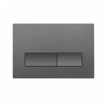 Кнопка смыва для инсталляции механическая WONZON & WOGHAND, Темный графит (WW-IB224-BGM)