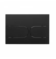 Кнопка смыва для инсталляции механическая WONZON & WOGHAND, Черный матовый (WW-IB233-MB)