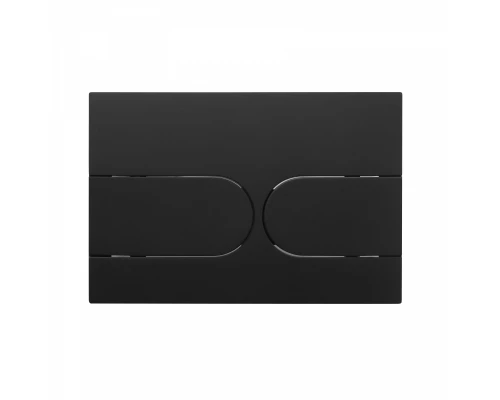 Кнопка смыва для инсталляции механическая WONZON & WOGHAND, Черный матовый (WW-IB233-MB)