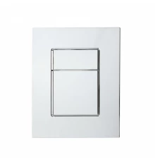 Кнопка смыва для инсталляции пневматическая WONZON & WOGHAND, Хром (WW-IB256-CR)