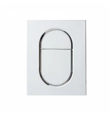 Кнопка смыва для инсталляции пневматическая WONZON & WOGHAND, Хром (WW-IB257-CR)