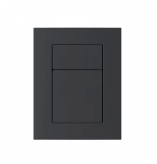 Кнопка смыва для инсталляции пневматическая WONZON & WOGHAND, Черный матовый (WW-IB256-MB)