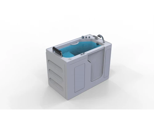 Ванна для людей с ограниченными возможностями с дверцей с сиденьем Plato 130, ADPL1R