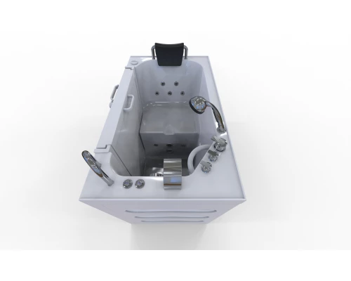 Ванна для людей с ограниченными возможностями с дверцей с сиденьем Noto 130, ADNT1L