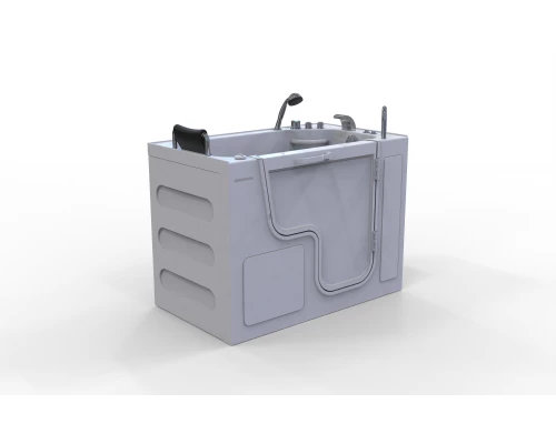 Ванна для людей с ограниченными возможностями с дверцей с сиденьем Noto 130, ADNT1R