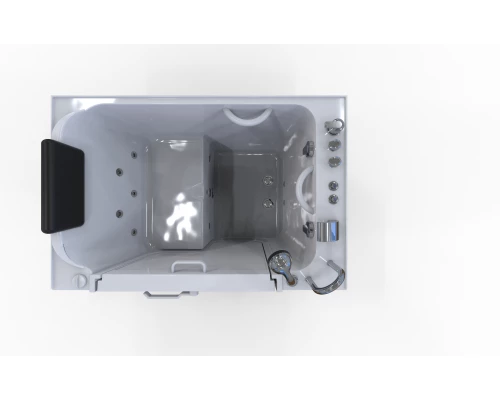 Ванна для людей с ограниченными возможностями с дверцей с сиденьем Laro 135, ADLR2R