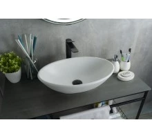 Раковина Gid Wm9021 51193 накладная белый матовый 52x32x14