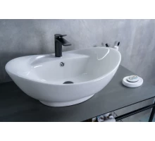 Раковина Gid N9018 51107 накладная белая 59x39x21