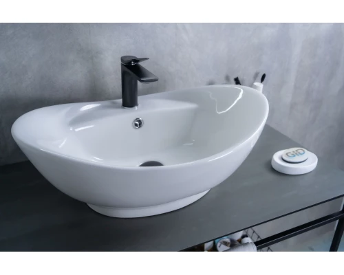 Раковина Gid N9018 51107 накладная белая 59x39x21