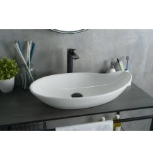 Раковина Gid N9052 51116 накладная белая 65x38x14