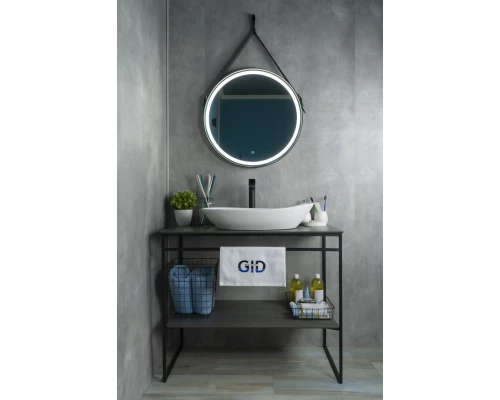 Раковина Gid N9052 51116 накладная белая 65x38x14