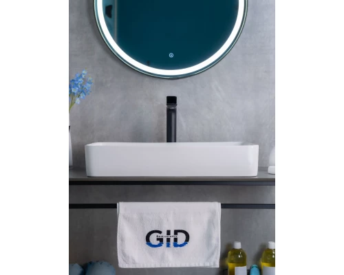 Раковина Gid N9396 51140 накладная белая 60x34x11