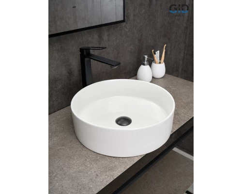 Раковина Gid N9423 51143 накладная белая 40x40x12