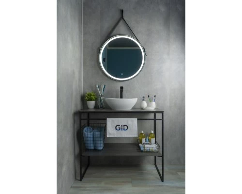 Раковина Gid N900 51164 накладная белый матовый 41x34x15