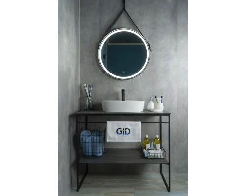 Раковина Gid N9045 51166 накладная белая 50x38x12