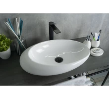 Раковина Gid N9050 51167 накладная белая 59x37x14