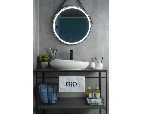 Раковина Gid N9050 51167 накладная белая 59x37x14