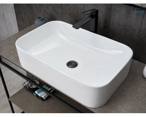 Раковина Gid N9599 51231 накладная белая 61x38x15