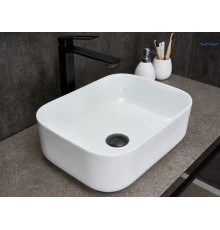 Раковина Gid N1335 51238 накладная белая 40x30x13