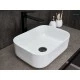 Раковина Gid N1335 51238 накладная белая 40x30x13