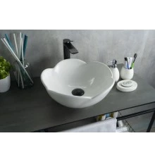 Раковина Gid N9078 51162 накладная белая 38.5x38.5x17