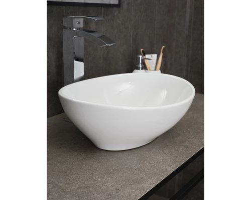 Раковина Gid N9138 51178 накладная белая 41x34x15