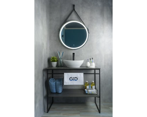 Раковина Gid N9138 51178 накладная белая 41x34x15