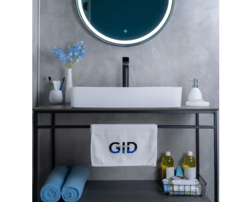 Раковина Gid Wm9396 51189 накладная белый матовый 60x34x11