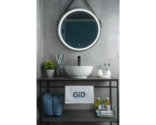 Раковина Gid N9002 51102 накладная белая 38.5x38.5x15