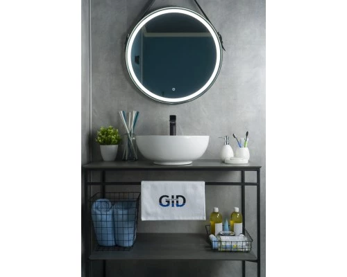 Раковина Gid N9003a 51103 накладная белая 43x43x17.5